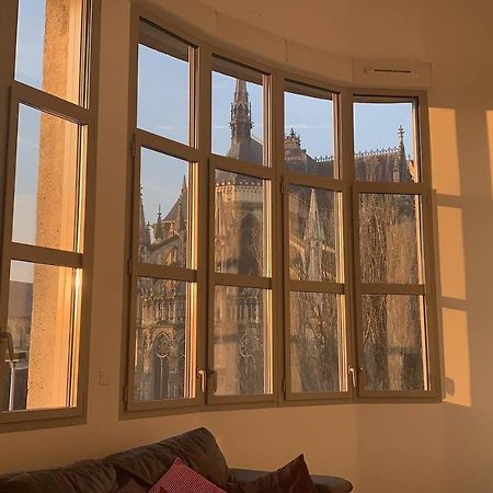 Loft Des Sacres - Vue Unique Sur La Cathedrale Apartment Reims Exterior photo